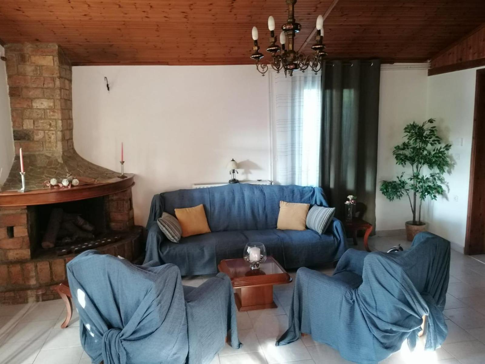 Tota'S Family House, 4 Min Walk To The Beach Levendokhorion Bagian luar foto